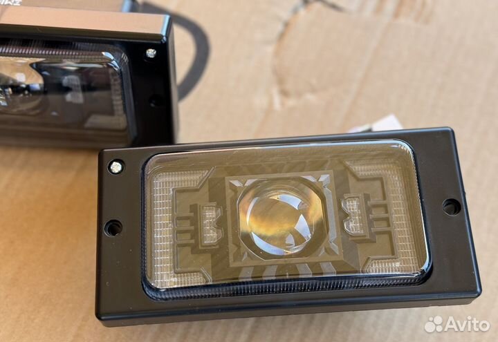 Противотуманные фары LED 2110-2114 дхо линза