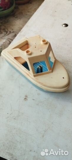 Игрушка катер СССР