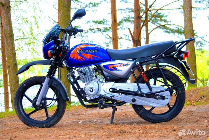 Мотоцикл bajaj Boxer 125X (5 ст. кпп) ву 
