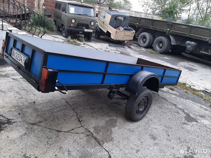 Продам прицеп самодельный (с документами), готовый