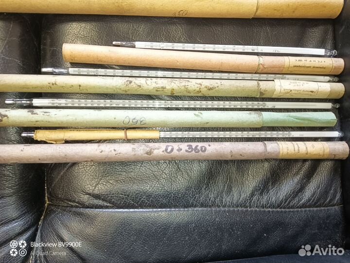 Термометры лабораторные ртутные 0-500 град. (СССР)