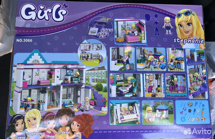 Лего Френдс Lego Friends дом вилла 2 этажа 659 дет
