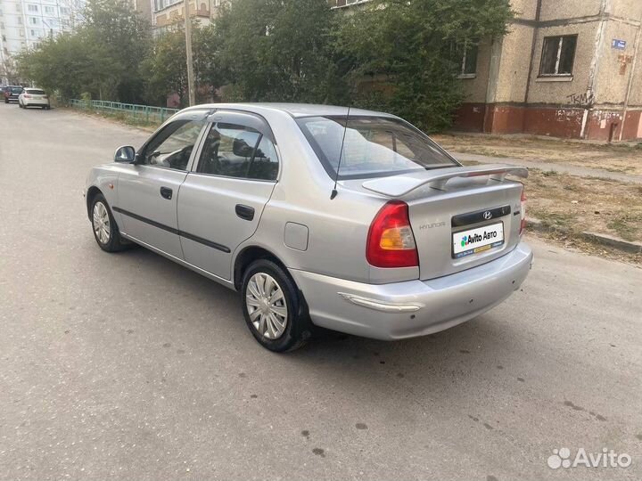 Hyundai Accent 1.5 МТ, 2005, 273 000 км