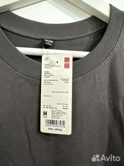 Женская футболка Uniqlo M