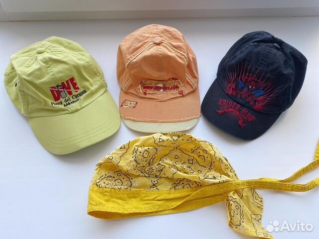 Кепка бейсболка детская пакетом 3-8 лет