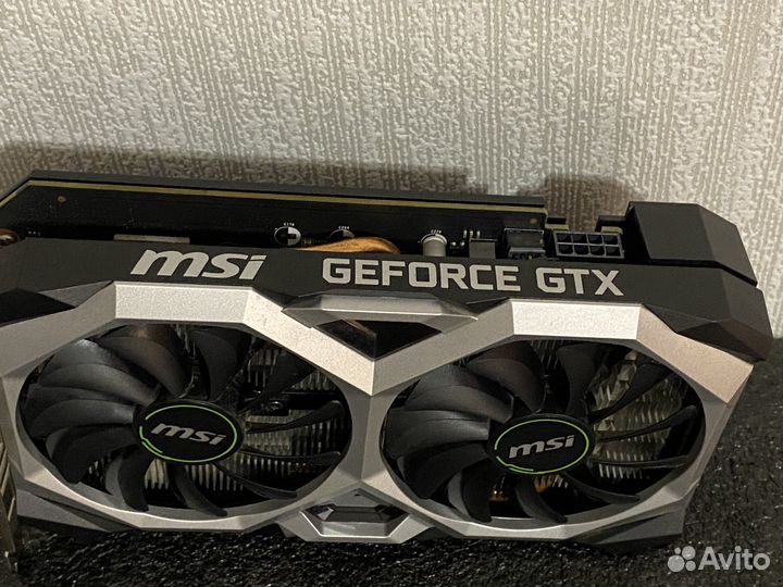 Видеокарта MSI GTX 1660 Super Ventus XS 6gb