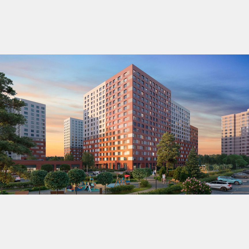 1-к. квартира, 50,8 м², 5/18 эт.