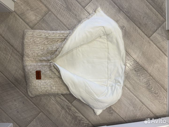 Конверт одеяло на выписку осень-зима