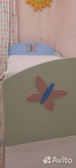 Детская кровать от 3 лет с бортиками бу