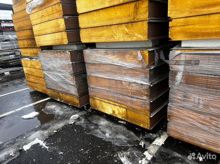 Сэндвич панели 20000 м2 в наличии