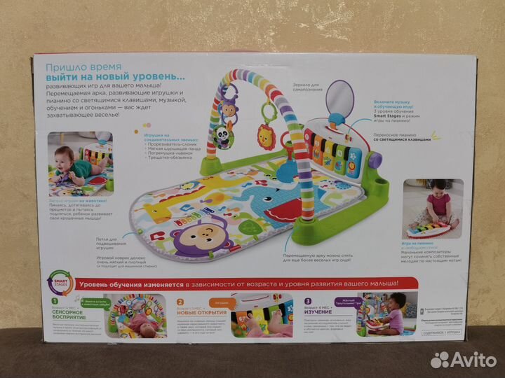 Коврик Fisher Price Фишер Прайс Пианино Делюкс