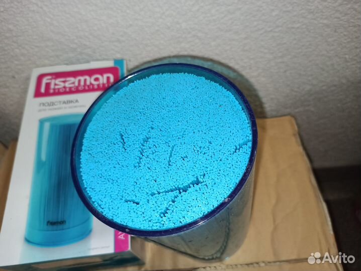 Подставка для кухонных ножей и ножниц Fissman