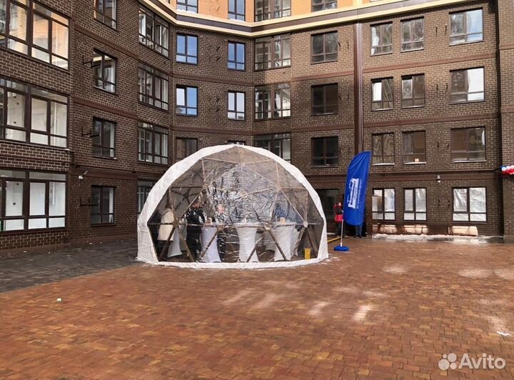 Геокупол для глемпинга