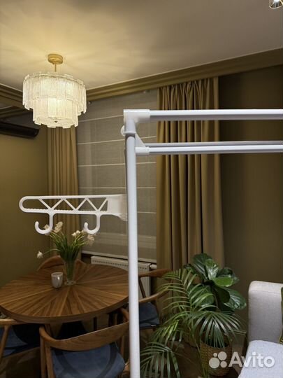 Вешалка для одежды напольная, рейл для одежды