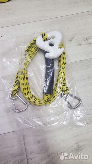 Фал буксировочный для крепления к транцу лодки