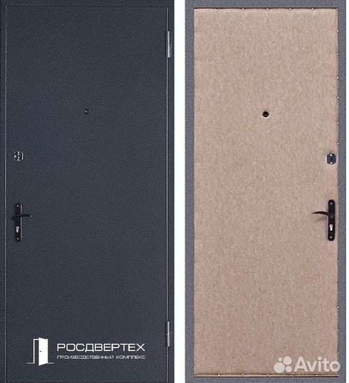 Входная металлическая дверь в квартиру