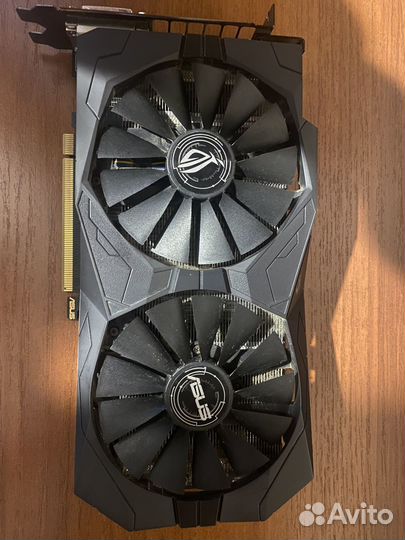 Видеокарта rog strix rx570 4g