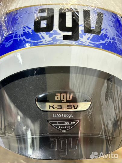 Мотоциклетный шлем agv k3 sv