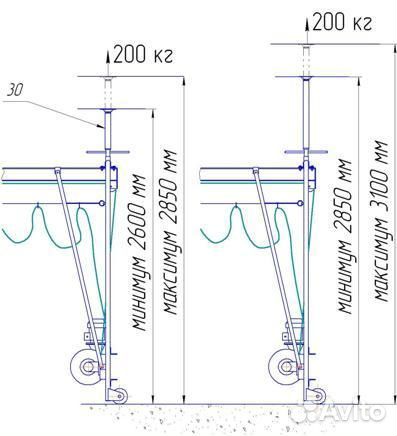 Подъемник строительный пс-320 