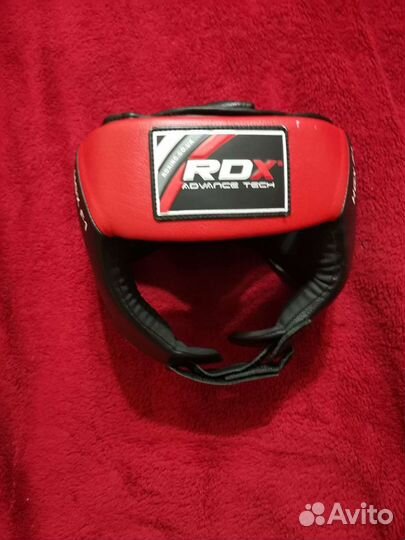 Шлем для единоборств RDX кожаный