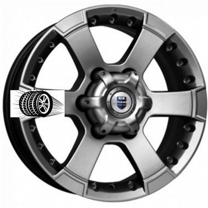 Литые диски K&K 7×R16 6×139.7