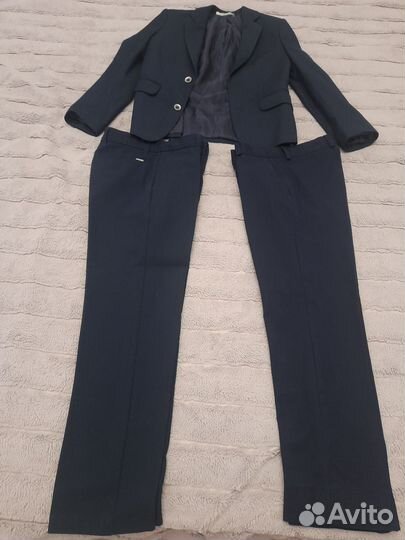 Школьные рубашки, костюмы(рост 128)