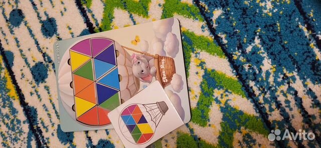 Деревянный пазл на логику