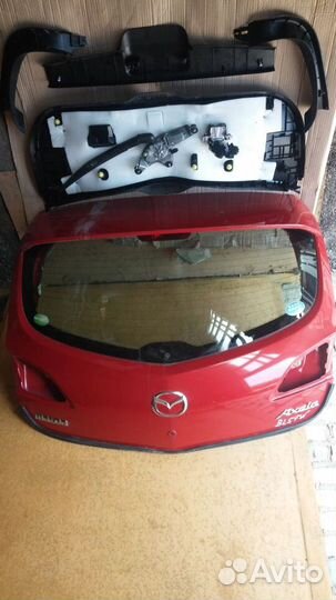 Mazda 3 BL 2009-2013 г хэтчбэк крышка багажника