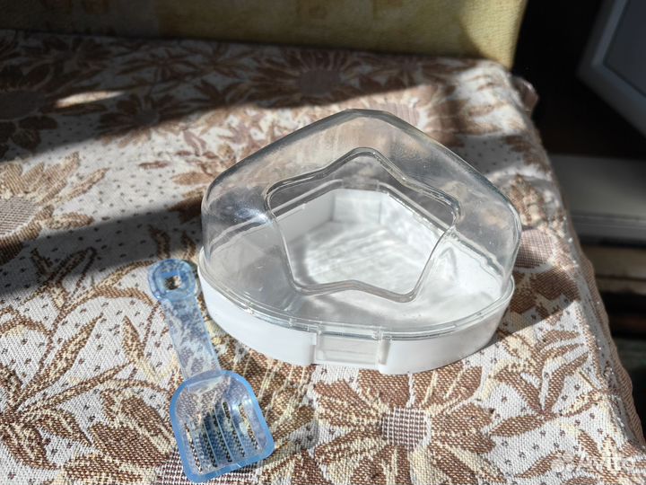 Купалка ванночка для джунгарского хомяка