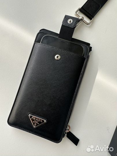 Кошелек кардхолдер чехол для телефона prada