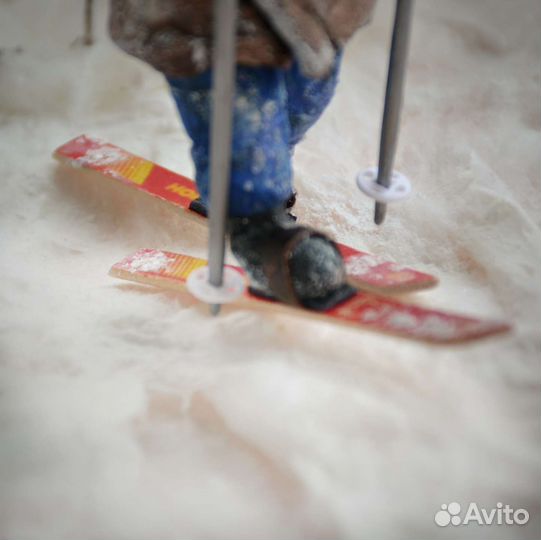 Ватная игрушка на ёлку 