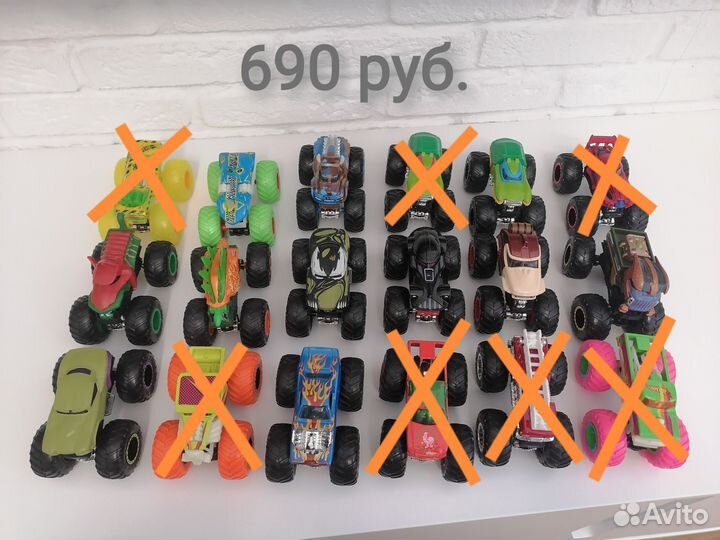 Hot Wheels Monster Trucks оригиналы