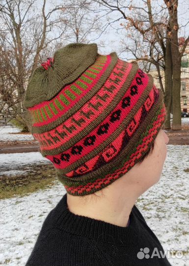 Шапка альпака Перу