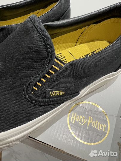 Vans Harry Potter Hufflepuff слипоны оригинал