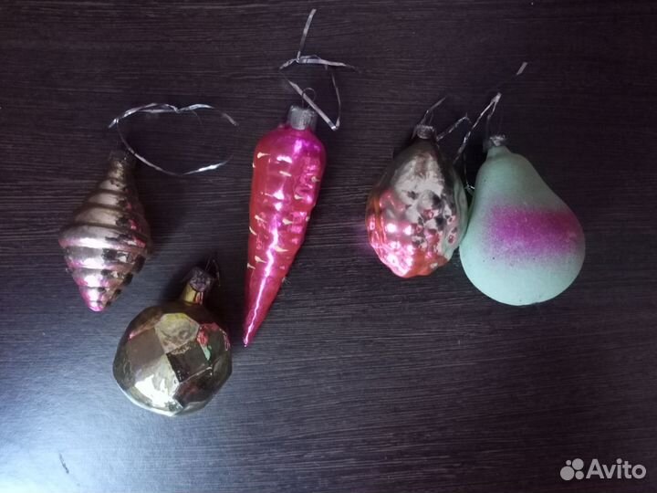 Елочные игрушки СССР