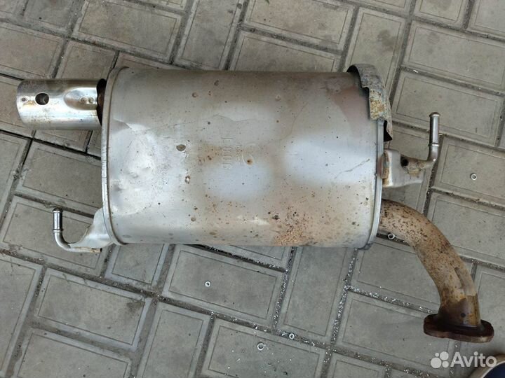 Глушитель mazda 6 gh