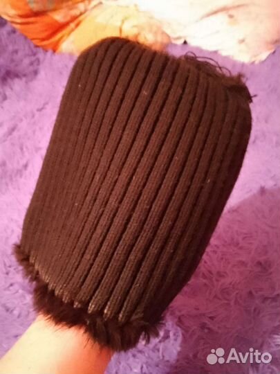 Шапка норковая женская бу