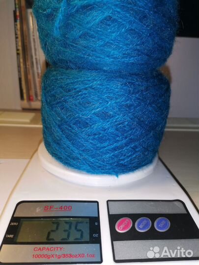 Пряжа для вязания Ализе мохер 430гр