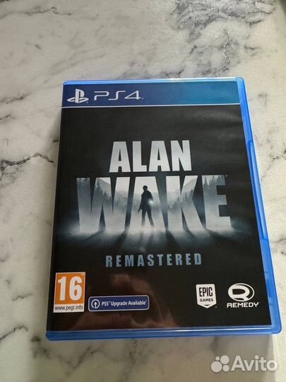 Alan Wake remastered ps 4