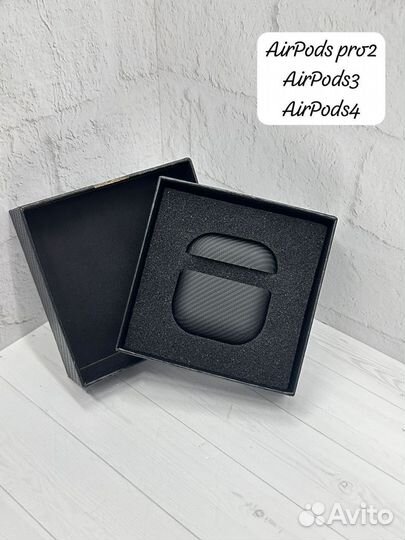Чехол карбон для AirPods