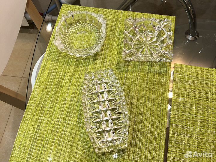 Пепельница хрустальная СССР