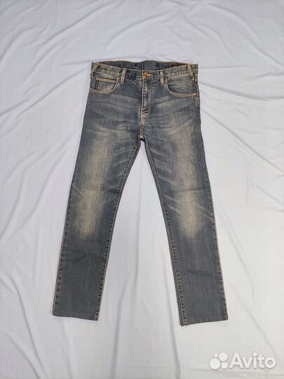 Джинсы Armani Jeans синие оригинал 50р