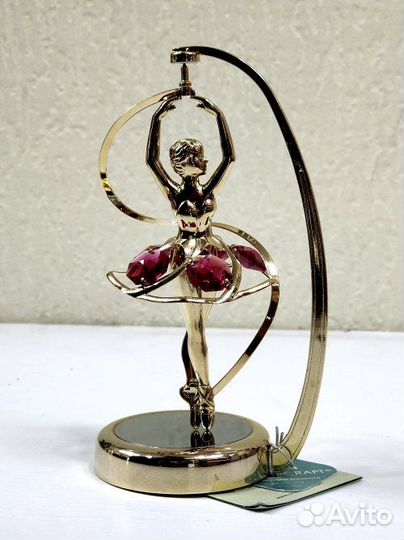 Фигурка декоративная «Балерина» с кристаллами Swar