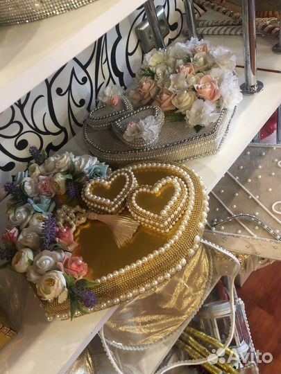 Свадебные корзины хонча зеркала платки