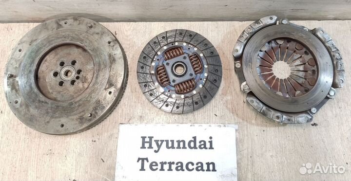 Комплект сцепления 2.5 д. Hyundai Terracan, 2004г
