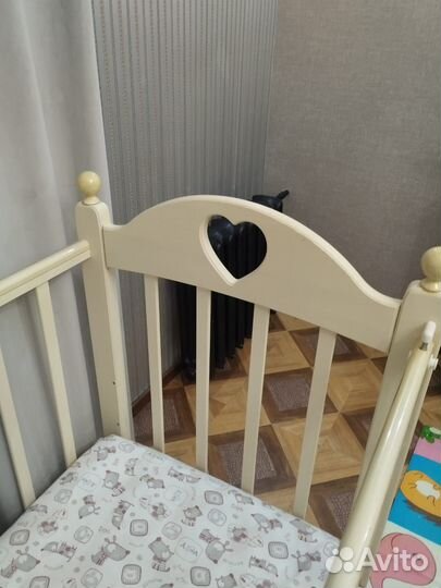 Детская кроватка приставная
