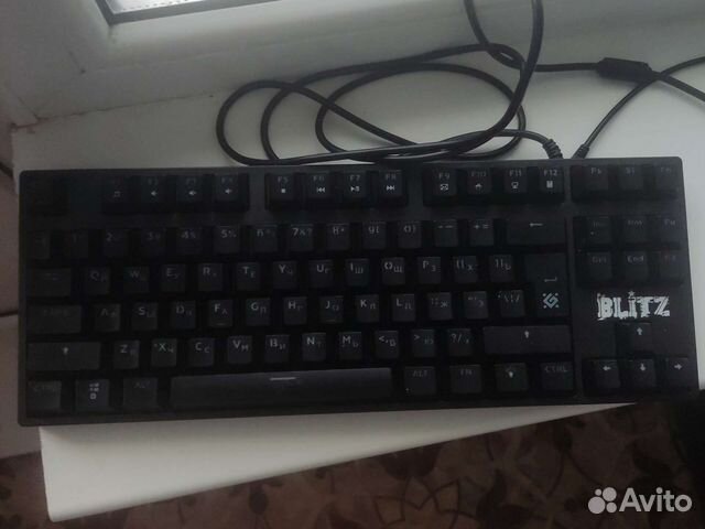 Клавиатура Defender Blitz GK-240L, синие свечи