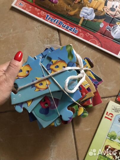 Коллекция детских пазлов 2-4года