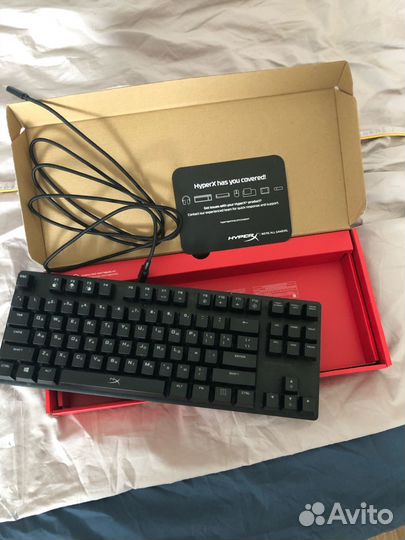 Клавиатура проводная HyperX Alloy Origins Core TKL