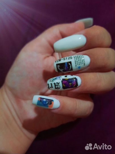 Маникюр с покрытием, наращивание